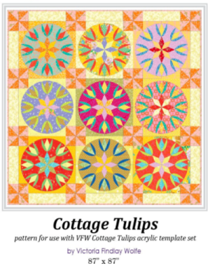 Cottage Tulips Templates en Patroon