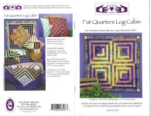 fat quarters log cabin pattern_20200909141718