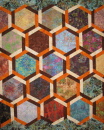 interlocking hexagons quilt